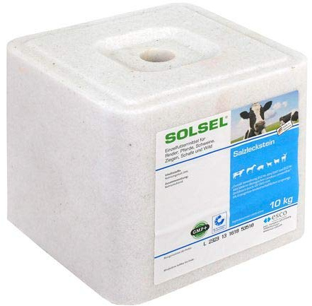 Solsel Salzleckstein Vorratspack 3x10kg