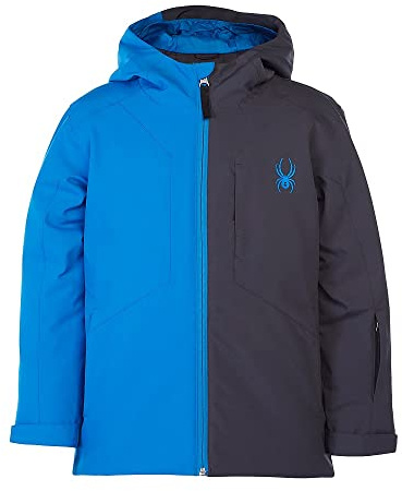 Spyder Jungen Chief Skijacke, Ebony, 164 EU (Herstellergröße: L)