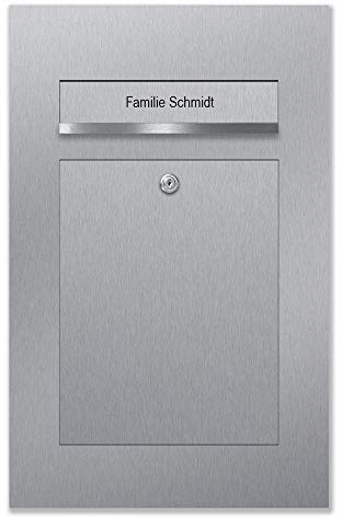Briefkasten Edelstahl B2