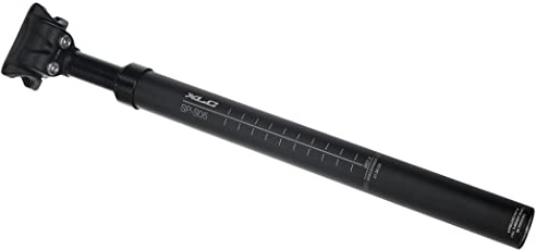 XLC Pro SP S05 Federsattelstütze, Unisex Erwachsene, Schwarz, 350mm - Hochwertige & Verstellbare Sattelstütze für Komfort und Leistung
