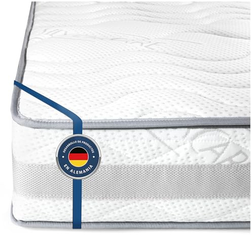 BMM Lattenrost 90x200 cm Premium XXL bis 180 kg geeignet/TÜV Zertifiziert/7 Zonen/zur Selbstmontage/für alle Matratzen/Höhe 10 cm/Lattenroste produziert in Deutschland
