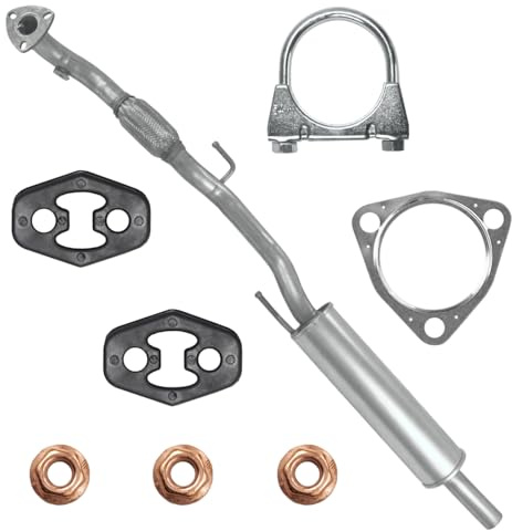 POLMOstrow Auspuff für VW Fox 1 I 2005-2011 | Vorschalldämpfer, Motoren: 1.2 | Fließheck