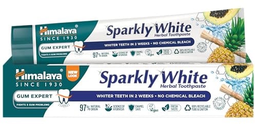 Himalaya Sparkly white herbal Zahnpasta 75 ml (1 Pack)