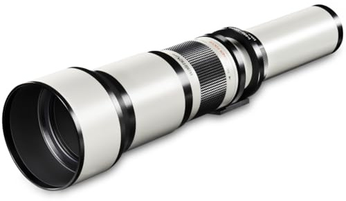 Walimex pro 650-1300mm 1:8-16 CSC Teleobjektiv für DSLR Canon EF - Manueller Fokus, Zoom-Teleobjektiv für Vollformat & APS-C Sensor, Ganzmetallfassung, inkl. Aufbewahrungstasche & Objektivdeckeln