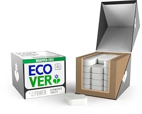 Ecover Power All-in-One Spülmaschinentabs, 45 Stück