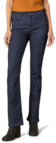 Amazon Essentials Damen Stretchige Slim-Bootcut-Jeans Mittelhoher Bund - Auslaufmodell