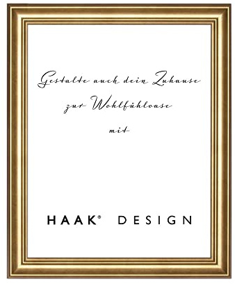 Haak Bilderrahmen Barockrahmen Luna 60x90cm Blattgold