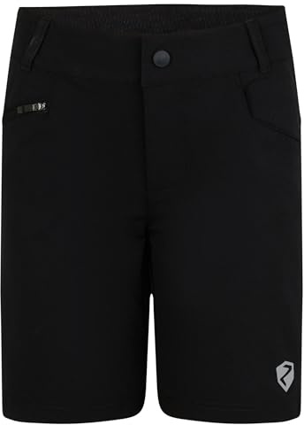 Ziener Unisex Kinder Fahrrad-Shorts mit Innenhose - Mountainbike/Outdoor/Freizeit - atmungsaktiv,schnelltrocknend,gepolstert Nado X-Function