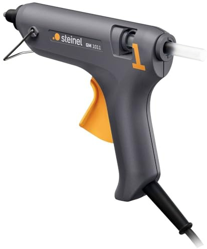 Steinel Klebepistole GlueMatic 1011, Heissklebepistole mit 2x Klebesticks 11 mm, 2m Kabel, DIY, Basteln und Dekorieren
