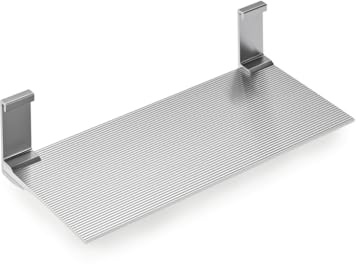 Naber Alto Ablage schmal, edelstahlfarbig