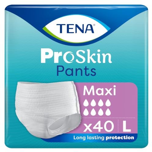 Inkontinenzhosen TENA Pants ProSkin Maxi L Harninkontinenz 4x10 Stück
