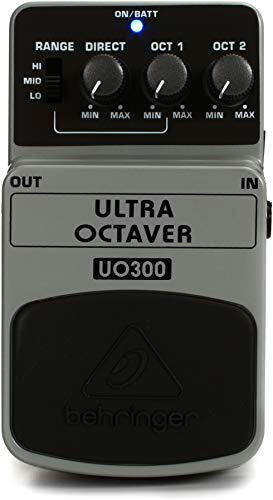 Behringer ULTRA OCTAVER UO300 Oktaver-Effektpedal mit 3 Modi