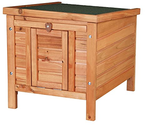 TRIXIE 62391 natura Kleintierhaus, 42 × 43 × 51 cm, braun