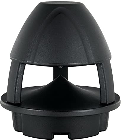 McGrey WPL-660BK BT 360° Outdoor-Lautsprecher - Aktiver 2-Wege Garten-Lautsprecher - Bluetooth®-Reichweite: ca. 10 Meter - 360° Schallverteilung - Wasser- und UV-resistent (IP56) - Schwarz
