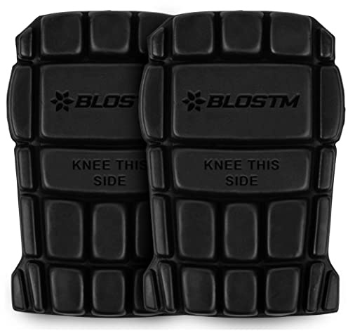BLOSTM Kniepolster Arbeitshose Beschützerisch Einfügen - Paar Flexible Knieschoner Arbeiten für Sport, Bauarbeiten, Gartenarbeit - Schaum Anpassbar Kniepolster, Kniepolster für Arbeitshosen (2PCS)