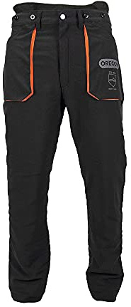 Oregon Yukon Kettensägen-Schnittschutzhose, Typ A Klasse 1, Größe L (EU 50-52) (295435/L)