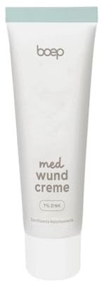 boep med Zink Wundcreme | Vegane Naturkosmetik Wund und Heilsalbe mit Mandelöl & Zinkoxid bei gereizter, trockener oder juckende Haut | Bei Neurodermitis oder Rosacea (50ml)