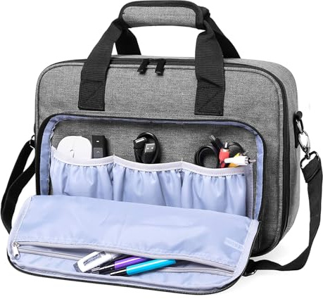 DAWCBVJQ Projektor Reisetasche, Beamer Tasche, 10x36x28cm Beamertasche Für Beameres, Wasserdicht Tragetasche, Tragbare Beameres Aufbewahrungstasche, Projektortasche