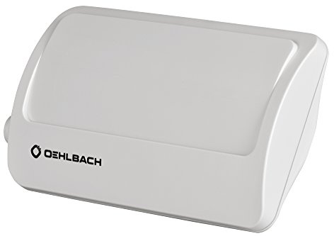 Oehlbach Scope Vision Outdoor DVB-T2 HD - wasserfeste Außenantenne UV Beständige DVB T2 Antenne - rauscharmer DVB-T-Verstärker - Ideal für Camping, LKW und Wohnwagen - weiß