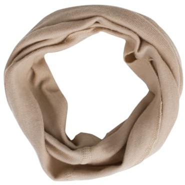 Lilano, Kinder Merino Schlauchschal, 70% Wolle (kbT), 30% Seide, 210 gr./m² (Sand, 1)