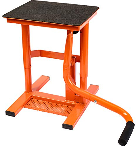 Hi-Q Tools Montageständer, Motorrad Ständer, Motorradheber, 25-34cm, Stahl, Orange