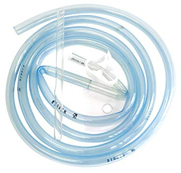 Browin 353010 Weinschlauch mit Klemme – für das Abfüllen und Umgießen von Flüssigkeiten, elastisch, Länge 2 m, Durchmesser 8 mm.
