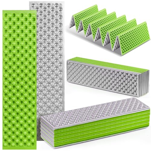 Isomatte Faltbar 180x60cm Ultraleicht Schaumstoff Campingmatte, Wetterfest Faltbare Camping Isomatte für Outdoor-Abenteuer