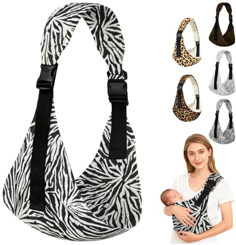 LUKIUP Tragetuch Neugeboren, Verstellbare Hüfttrage, Babytrage Seitlich, Ergonomische Tragetuch Neugeboren, für Neugeborene, Kleinkinder bis 20kg (C)