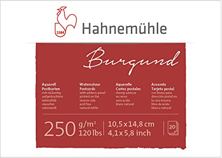 Hahnemühle AQUARELL-POSTKARTEN BLOCK 628090 20BL
