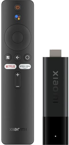 Xiaomi 4K Smart TV Stick (Quad-Core CPU, 2GB RAM, 8GB ROM, Android TV 11 mit Google Playstore, Chromecast, Dolby Atmos & Vision, Bluetooth Fernbedienung mit Google Assistant & Netflix + Prime Video