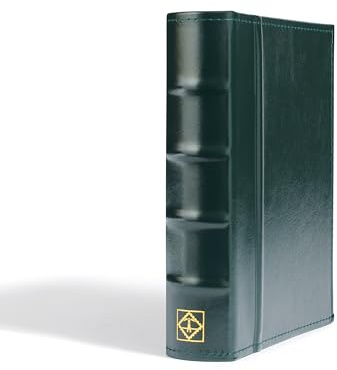 Leuchtturm 330178 Postkartenalbum CL - Sammelalbum mit 50 klarsichtigen Hüllen - grün