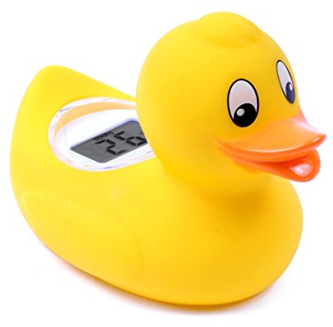 TensCare Digi Duckling Digitales Wasserthermometer und Badespielzeug, 1 Stück (1er Pack)