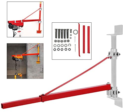 Ejoyous Elektrischer Schwenkarm für Hebemaschinen, 300-600kg Tragkraft, für Baugerüst, Werkstätten, Garagen, Docks