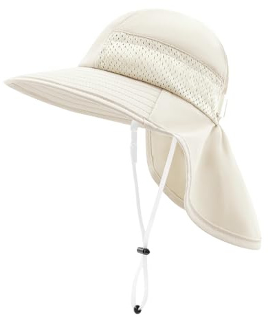 SEYUFN Baby Sonnenhut Mädchen Jungen Halskappe Kinderschutz Eimer Hüte Atmungsaktiver Baby Mädchen Strandhut Kleinkind Sommerhut
