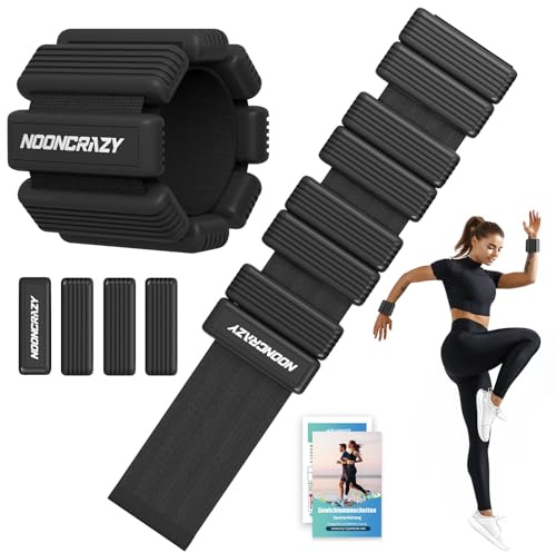 Handgelenkgewichte Knöchelgewichte Set 2er (je 0,5 kg), Tragbares Gewichtsmanschetten Fuß, Ankle Weights Ideal für Pilates, Yoga, Gehen, Jogge, Aerobic, für Frau Mann