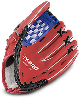 Hy-Pro Baseballhandschuh und Ball für Kinder, 26,7 cm, Linke Hand, Fänger 22,9 cm