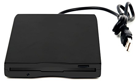 Kinetxiaxia Diskettenlaufwerk, USB, 3,5 Zoll, tragbar, 1,44 MB FDD, für Laptops mit Windows 10/7/8/XP/Vista, Plug-and-Play, keine zusätzlichen Treiber erforderlich – Schwarz