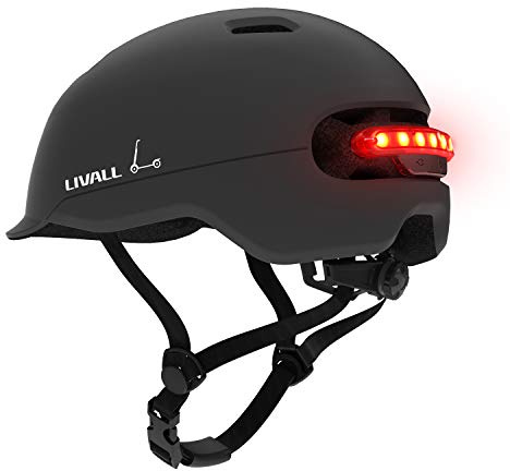 LIVALL Unisex – Erwachsene Livall C20 Fahrradhelm, Schwarz, 57-61 cm EU