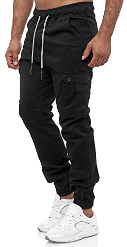 Tazzio Cargohose Herren Cargo Hose Jogger Chino Regular Fit Jeans 16610