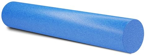 Pilates Rolle 90 cm x 15 cm aus EVA Hartschaum (weich) – Foam Roller für Faszien, Rücken & Wirbelsäule – Yoga Rolle für Training, Regeneration & Stretching – Fitness Massage Rolle Blau
