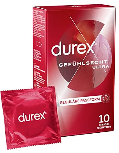 Durex Gefühlsecht Ultra Kondome 10 Stück