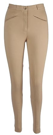 Avon Equine Herren Reit-Jodhpurs, weich und dehnbar, in Beige (20/38")