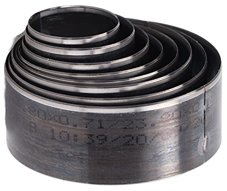 Locheisen 25-60mm Runde Locher Schneiden Leder Kreis Punch 8 Stücke Stanzen Legierter Stahl Verformungsprävention Leder Stanzwerkzeuge