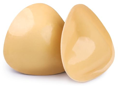 Niidor BH Einlagen, Push up Klebe BH,beidseitig klebende BH-Einsätze,Silikon klebrige BH-Pads für Badeanzug
