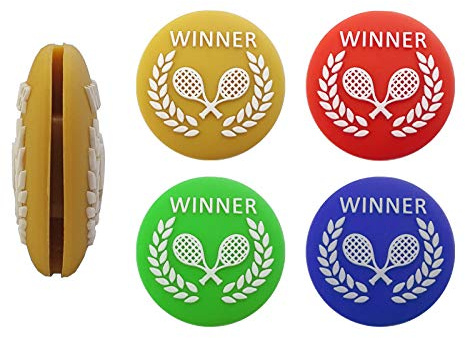 G-Lueck 4er Set Winner Tennis Vibrationsdämpfer