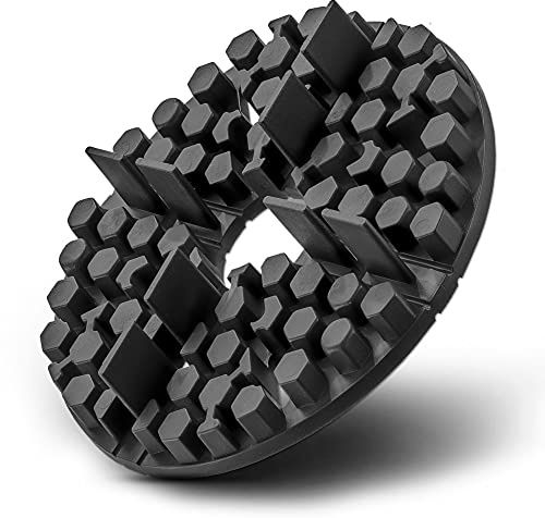 QUICK2FIX® 50 x Gummi Stelzlager - Flexibles Plattenlager - Fugenbreite 2mm x Höhe 10mm - Flexibles Stelzlager für Terrassenplatten. Gummi Plattenlager mit Fugenkreuz (2 x 10mm (B x H))