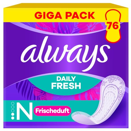 always Slipeinlage Daily Fresh Normal mit Frischeduft 76 Stück