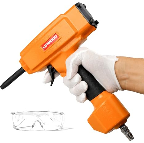 UPWOOD Professioneller Air Punch Nagler, druckluftnagler NP50 Pneumatischer Nagelabzieher für Das Holzrecycling