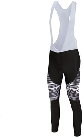 ENWWCH Radträgerhosen Fahrrad-Latzhose for Herren im Winter, Winddichte und plüschig warme Reithose, Mountainbike- und Rennrad-Reitbekleidung Für Radfahrer(Winter Pants 3,XXL)