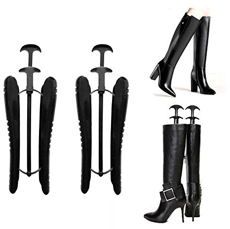 SteelFever 1 Paar Dame Frauen automatische Boot Bäume/Shapers mit Griff 16,3 Zoll